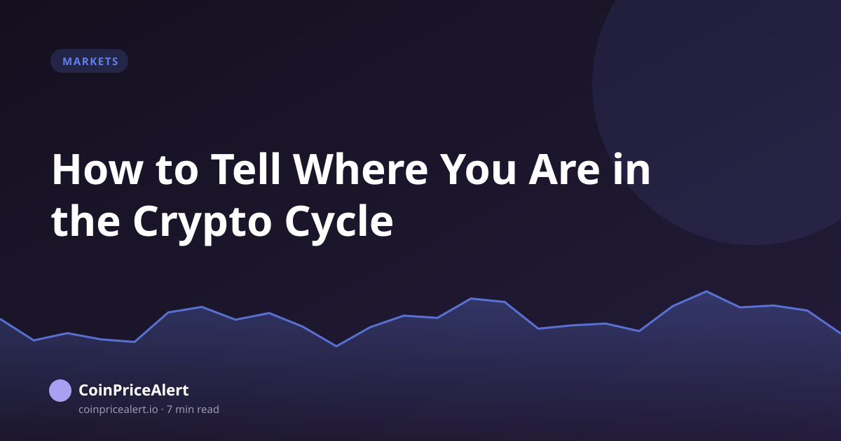 How to Tell Where You Are in the Crypto Cycle