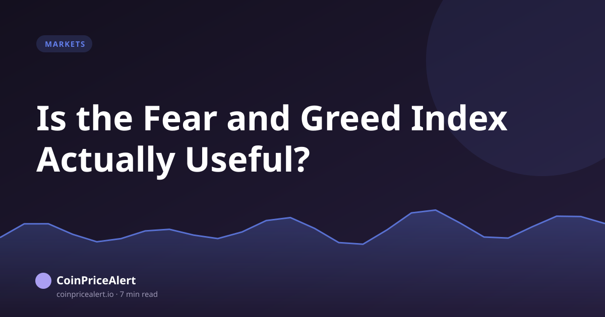 Is the Fear and Greed Index Actually Useful?