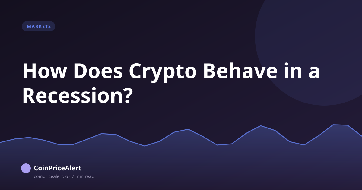 How Does Crypto Behave in a Recession?