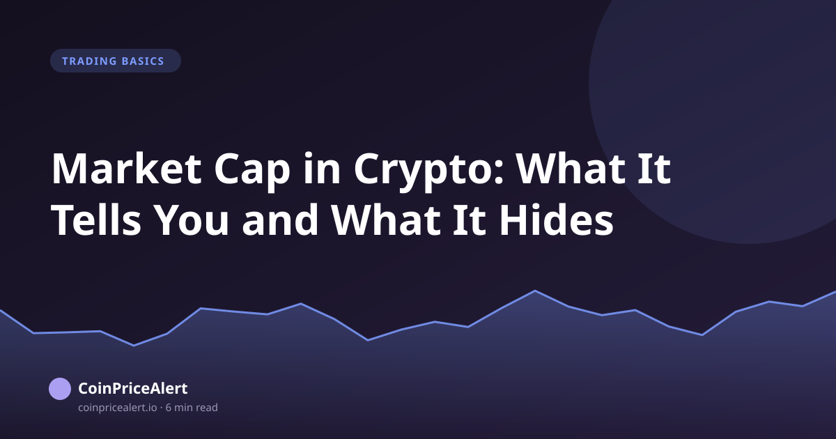 Market Cap in Crypto: What It Tells You and What It Hides