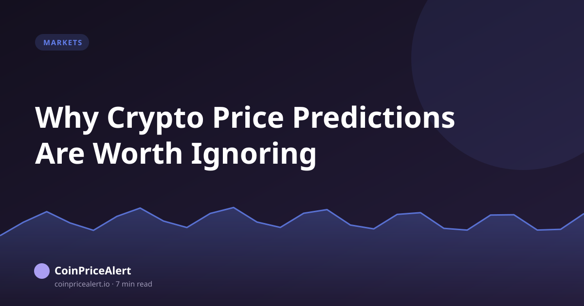 Why Crypto Price Predictions Are Worth Ignoring