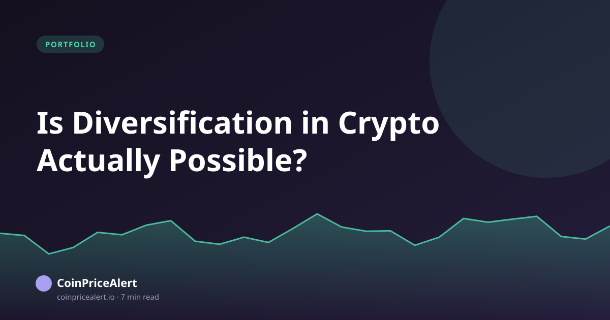 Is Diversification in Crypto Actually Possible?