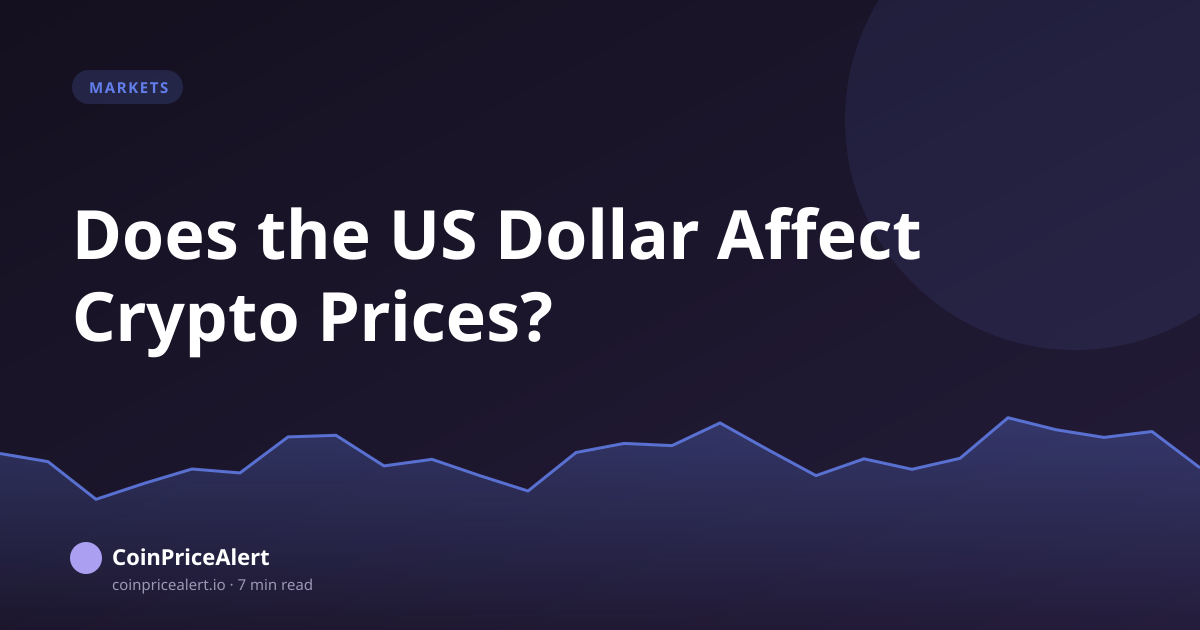 Does the US Dollar Affect Crypto Prices?