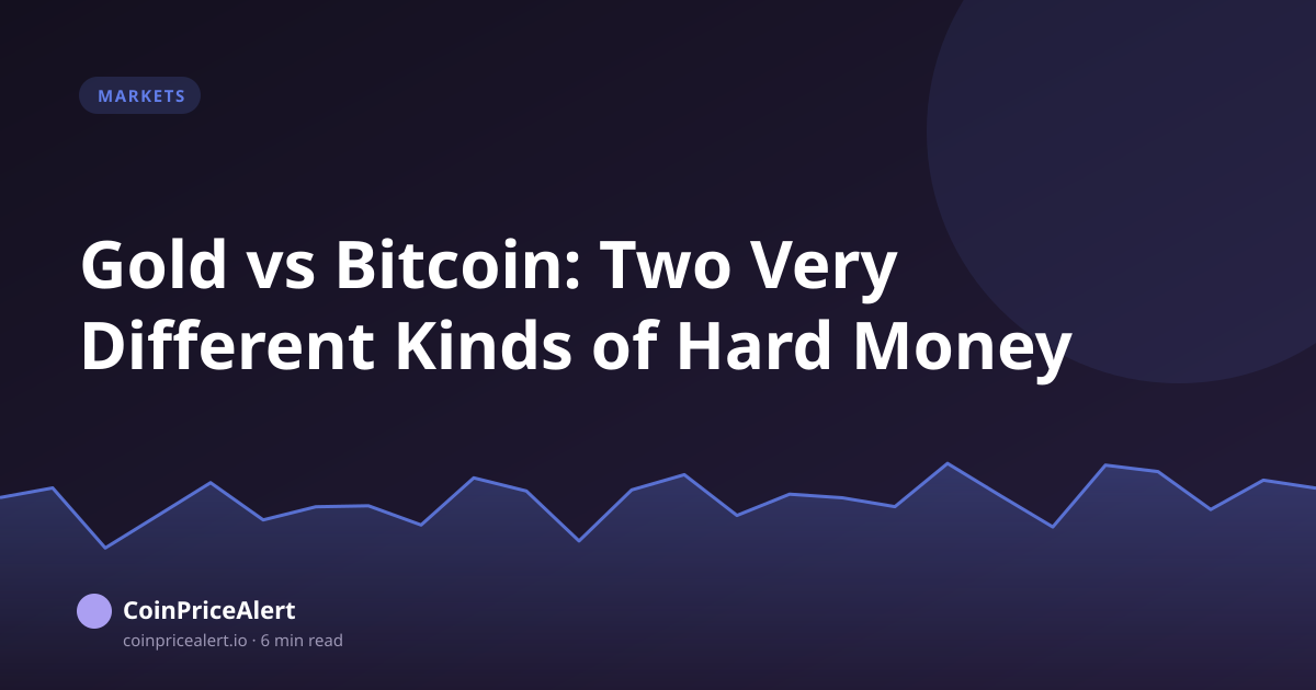 Gold vs Bitcoin: Two Very Different Kinds of Hard Money