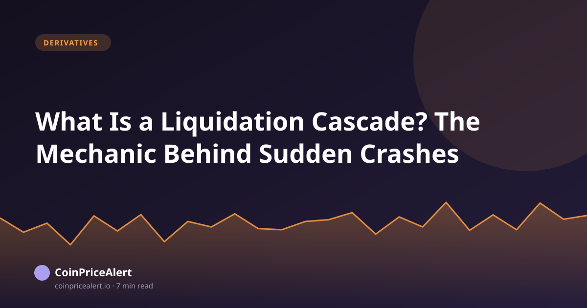 What Is a Liquidation Cascade? The Mechanic Behind Sudden Crashes