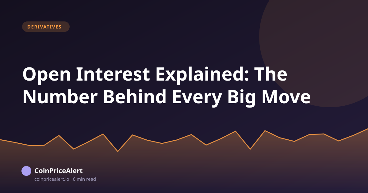 Open Interest Explained: The Number Behind Every Big Move