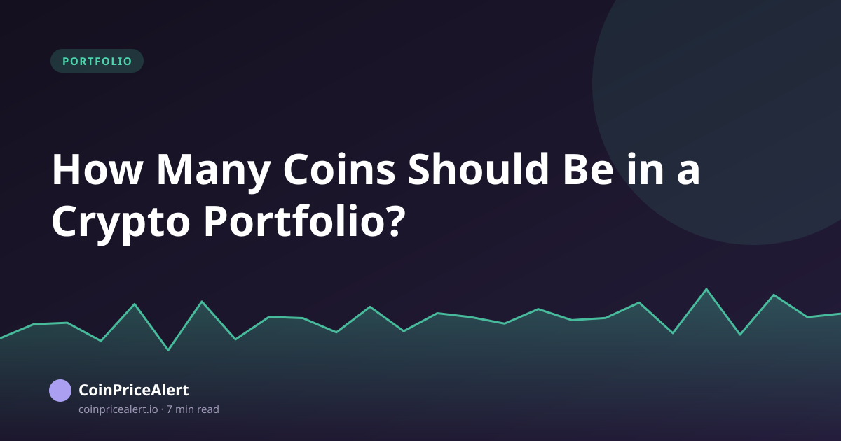 How Many Coins Should Be in a Crypto Portfolio?